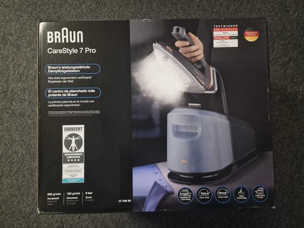 Парогенератор Braun CareStyle 7 Pro IS7286BK