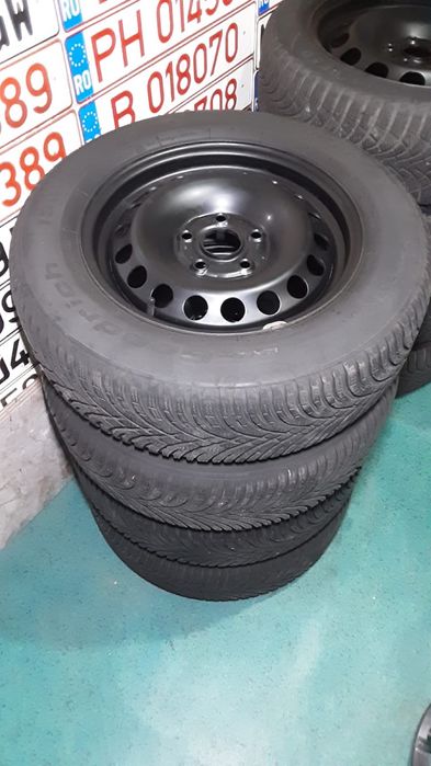 Vand jante R15,R16 cu anvelope iarna Vw,Skoda,Seat,Audi
