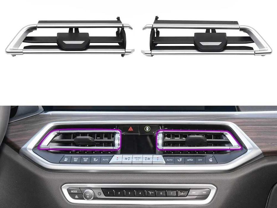 Grilă centrală ventilatie aer climă BMW G05 G06 G07 x5 x6 x7