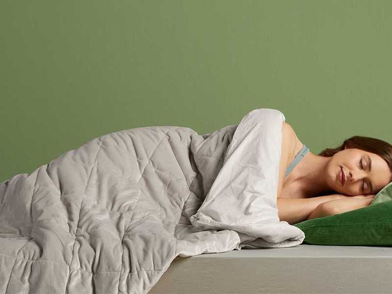 НОВИ! Релаксицаионно тежко одеяло 6 килограма / размер 135 х 200 см