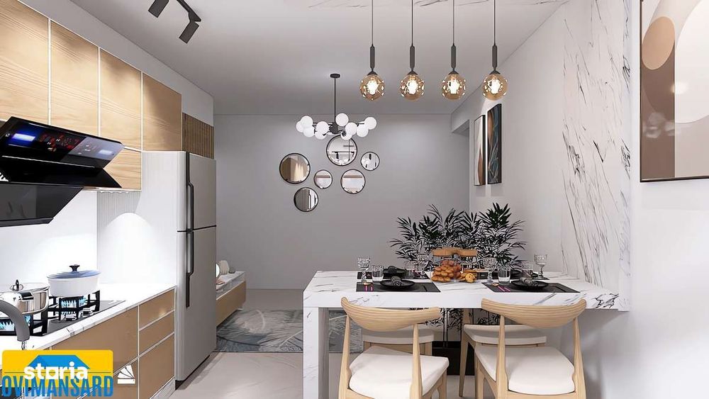 Apartament 3 camere | 56 mp | balcon | Langa Carrefour Ipotesti