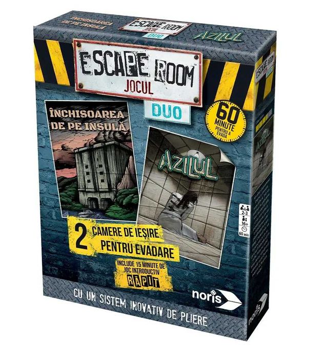 NOU! Joc de societate / boardgame Escape Room Duo Horror