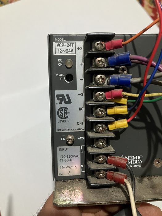 Vand sursa de 5v si 24v