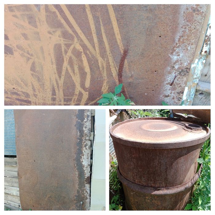 Металлисеские бочки,  металлические листы