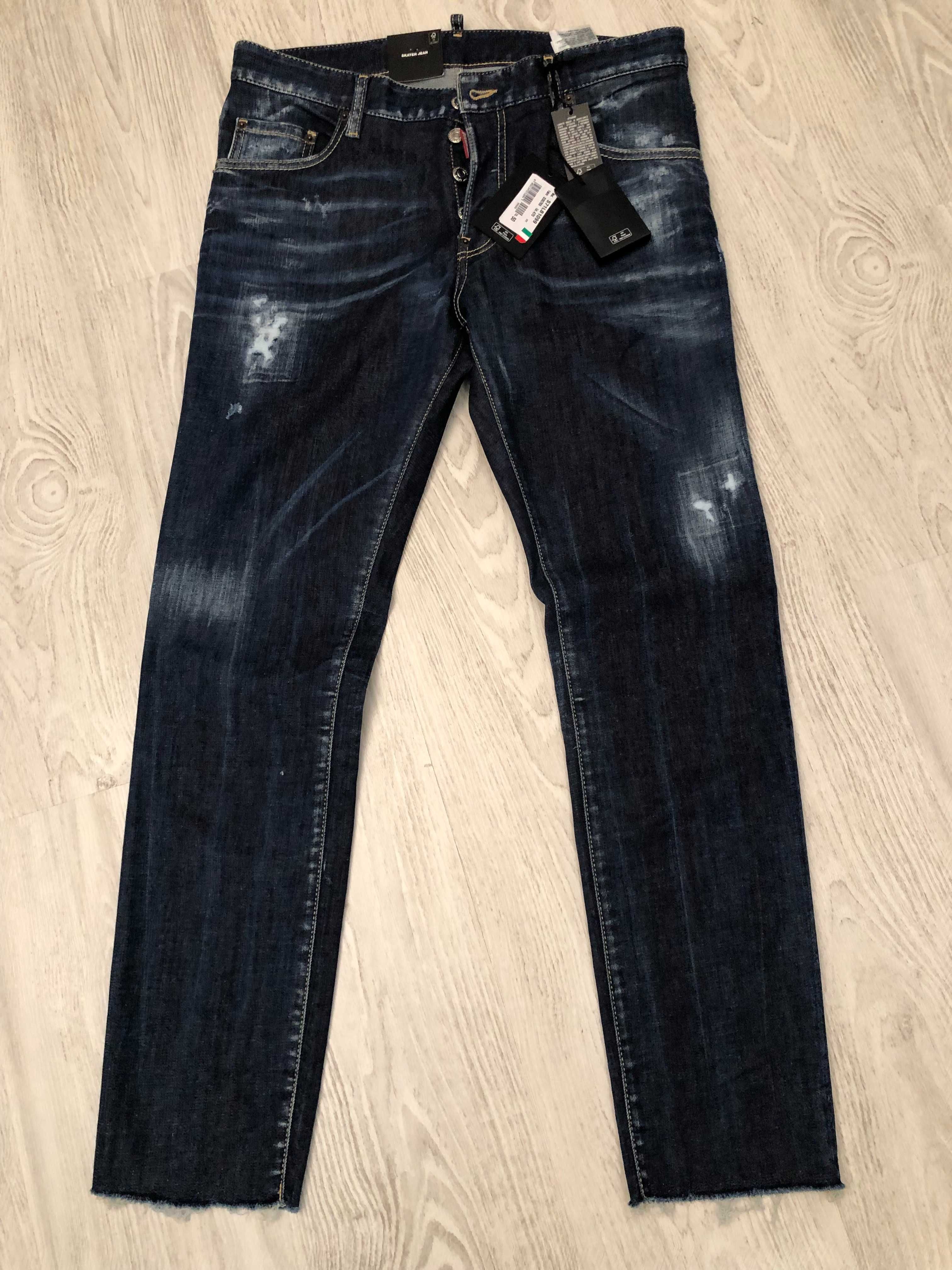 Dsquared2 blugi Skater Jean 50 italy, sau L, retail 595 euro