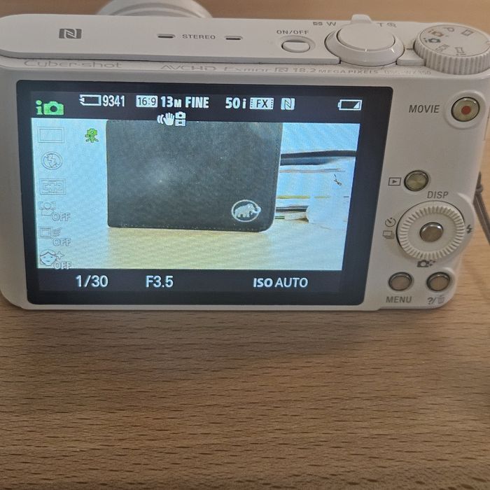 Sony DSC-WX350, camera foto zoom x20, baterie suplimentara