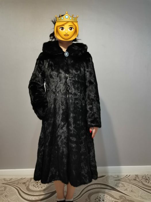 Цельная натуральная норковая шуба