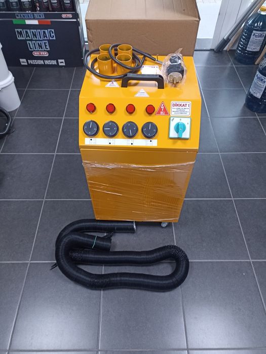 Генератор за горещ въздух "октопод"