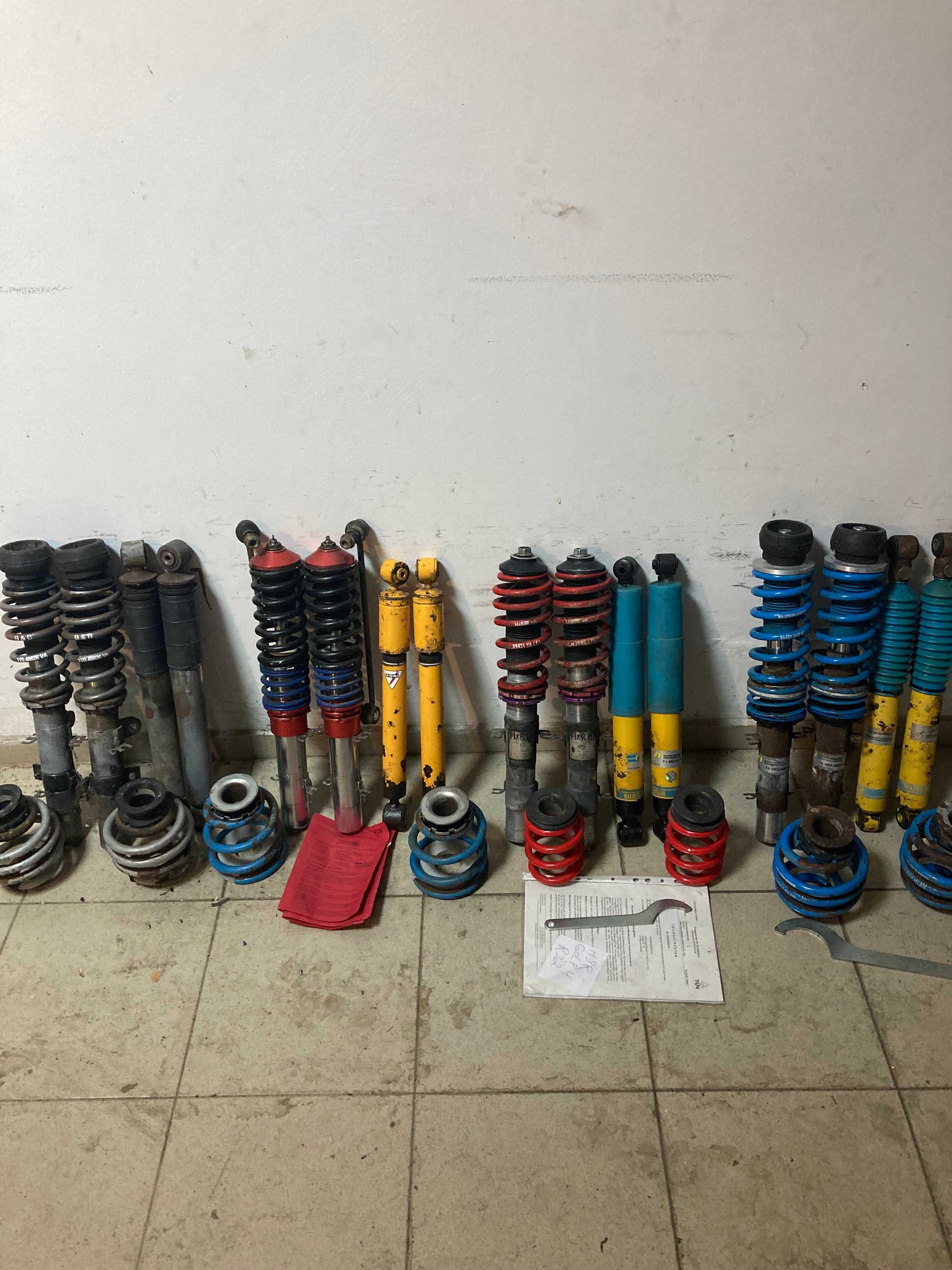 Спортно окачване KW V1,2 Inox,Koni,H&R,Bilstein B16,Голф 1,Голф 4,Polo