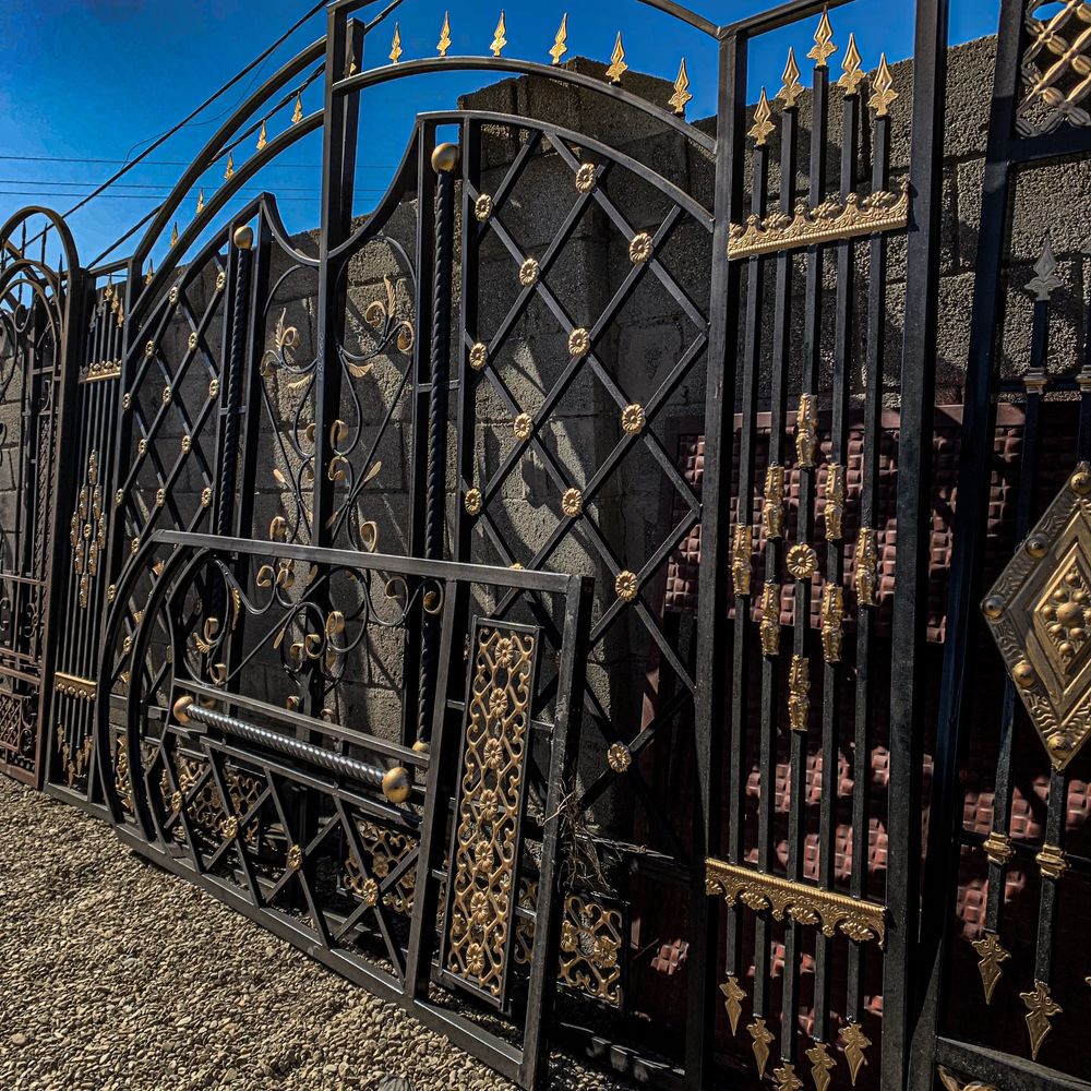Ворота кованные, ворота на заказ, ворота по низким ценам в астане