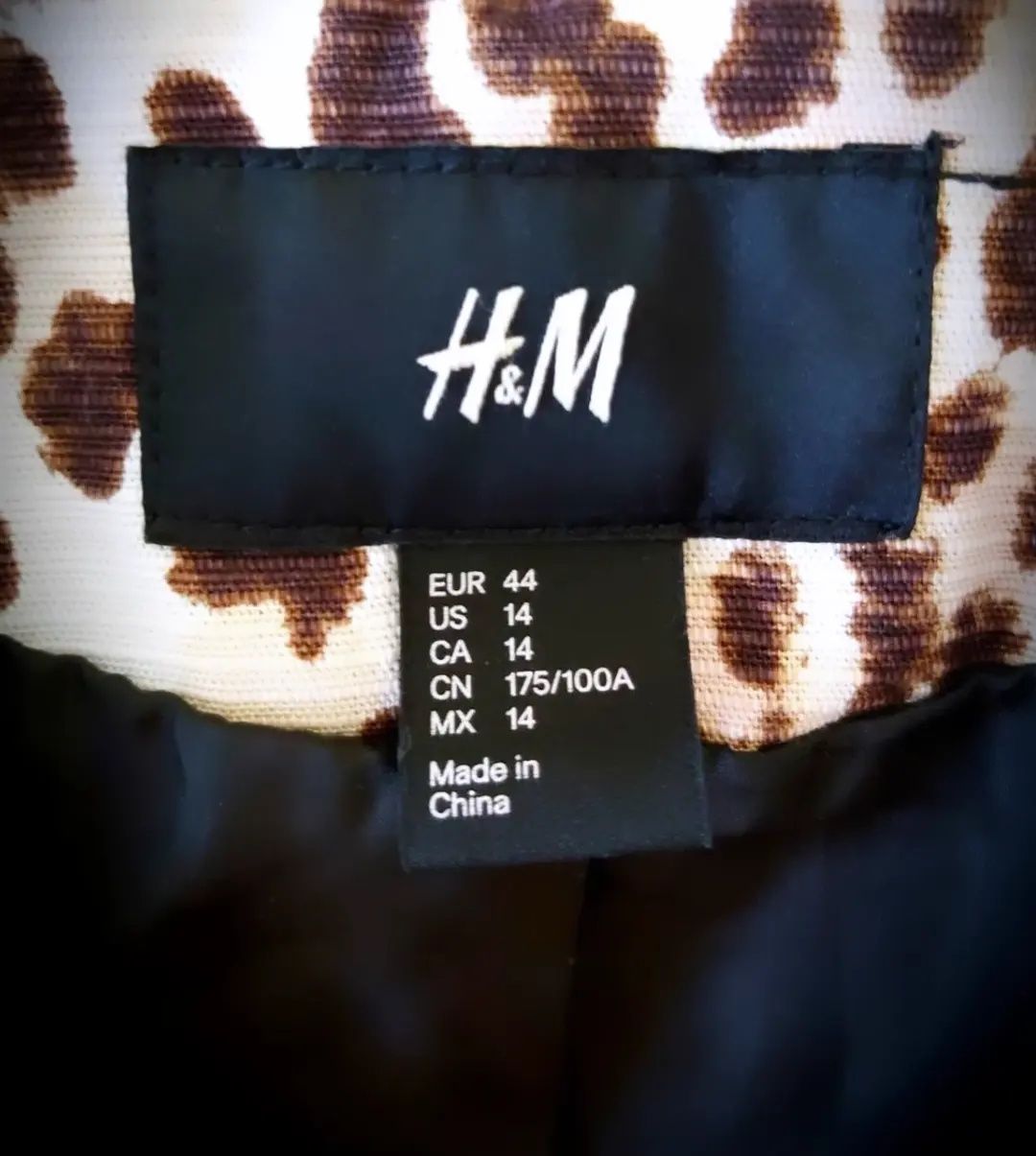 Пиджак удлиненный H&M