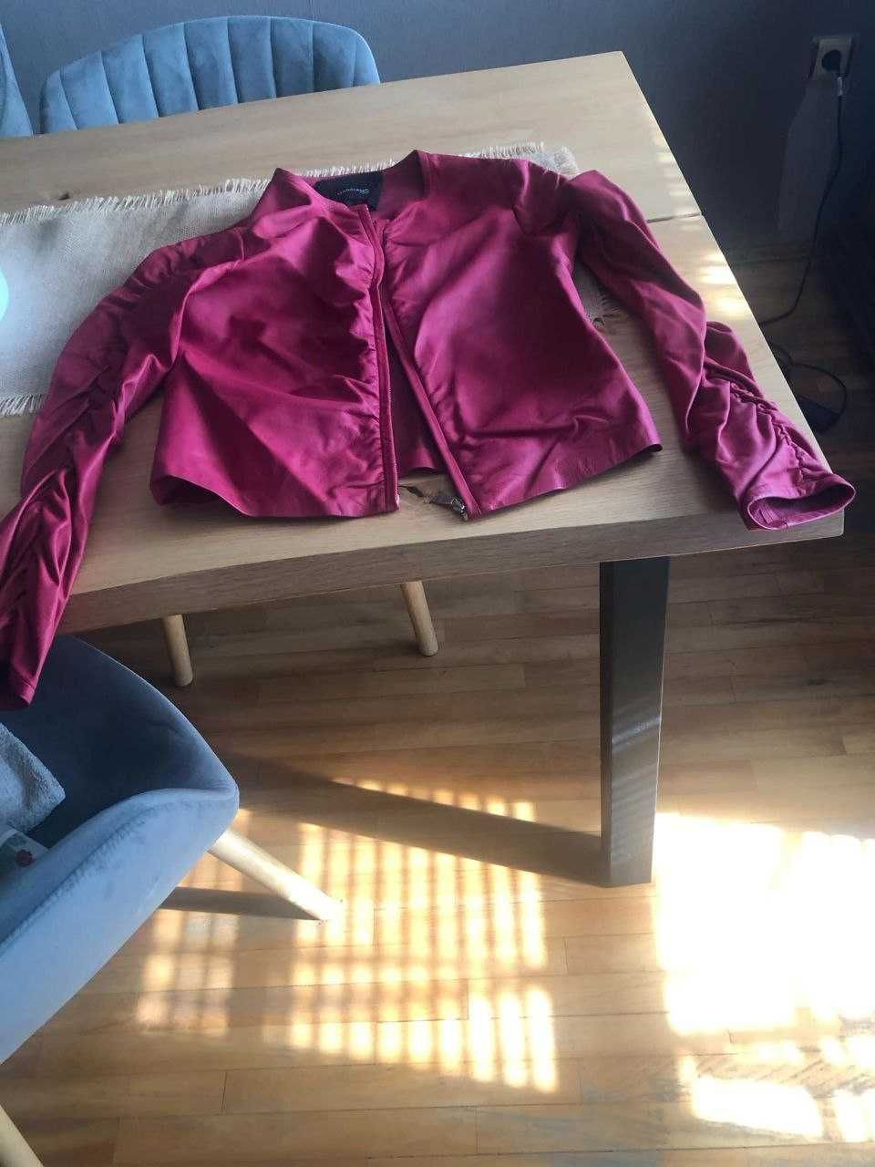 Guess Marciano агнешка кожа яке - червено