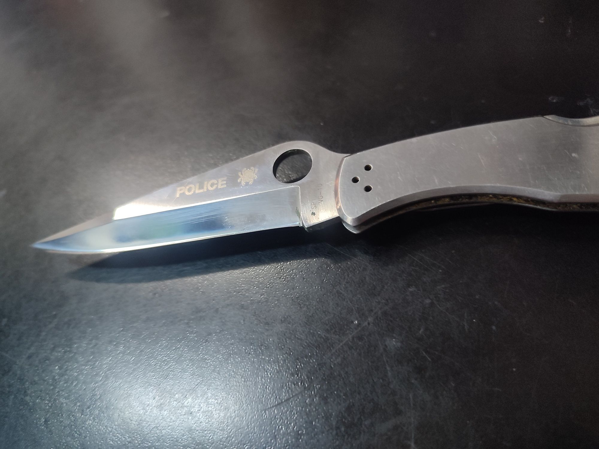 Briceag spyderco police