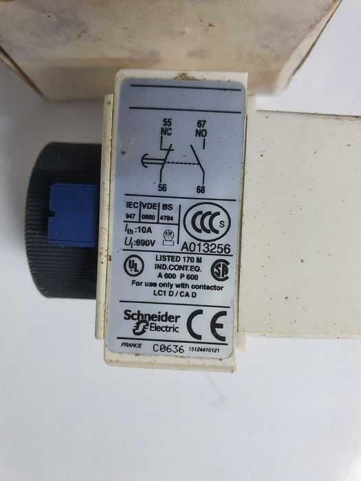 Temporizator SCHNEIDER LADT2 T Delay, 0.1 to 30 s, 1 NO + 1 NC 220v