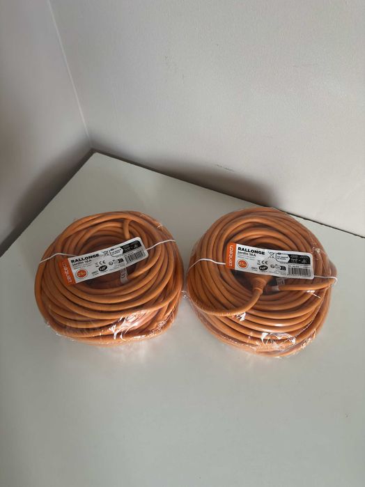 Cablu Prelungitor Zenitech 16A HO5VVF 2x1.5 Orange 25m 3680W