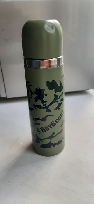 Термос металический походный Boyscout компактный 0.5л