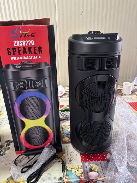 Titlu anunț:
Boxă profesională portabilă Sing-e ZQS6220