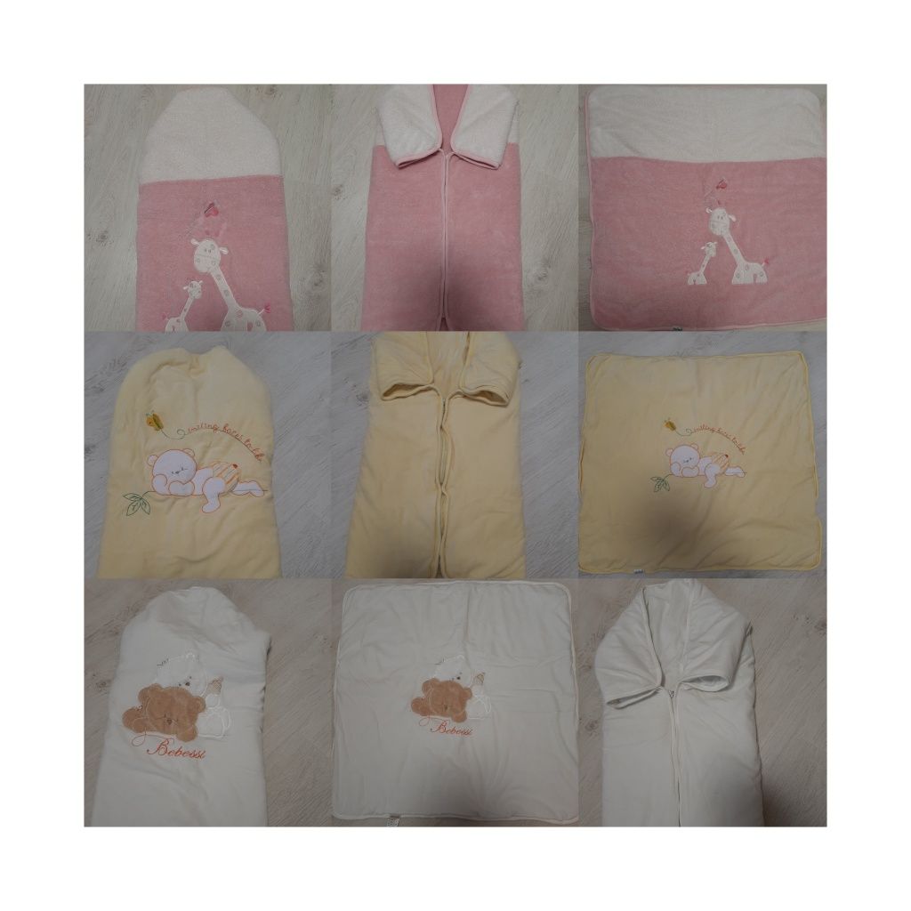 Бебе порт, Олекотена завивка, Спален бебешки комплект
