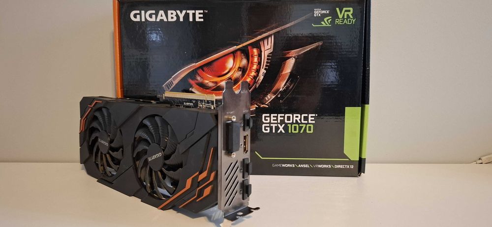 Placa video Gigabyte GTX 1070
