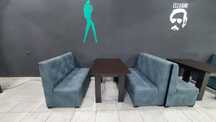 8 komplekt divan stol bn.