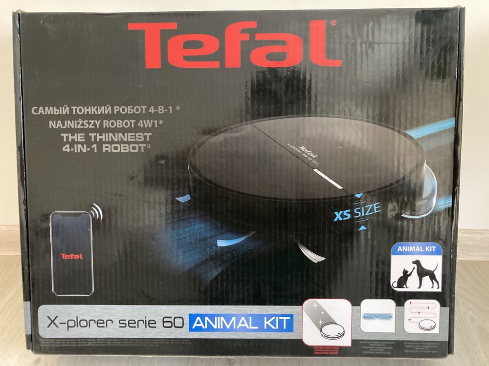 Продам робот-пылесос Tefal X-plorer serie 60, модель RG7455W