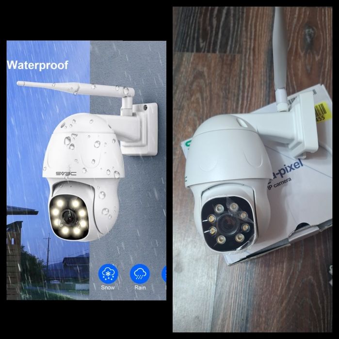 Camera de supraveghere ip PTZ 5 și 8 megapixeli