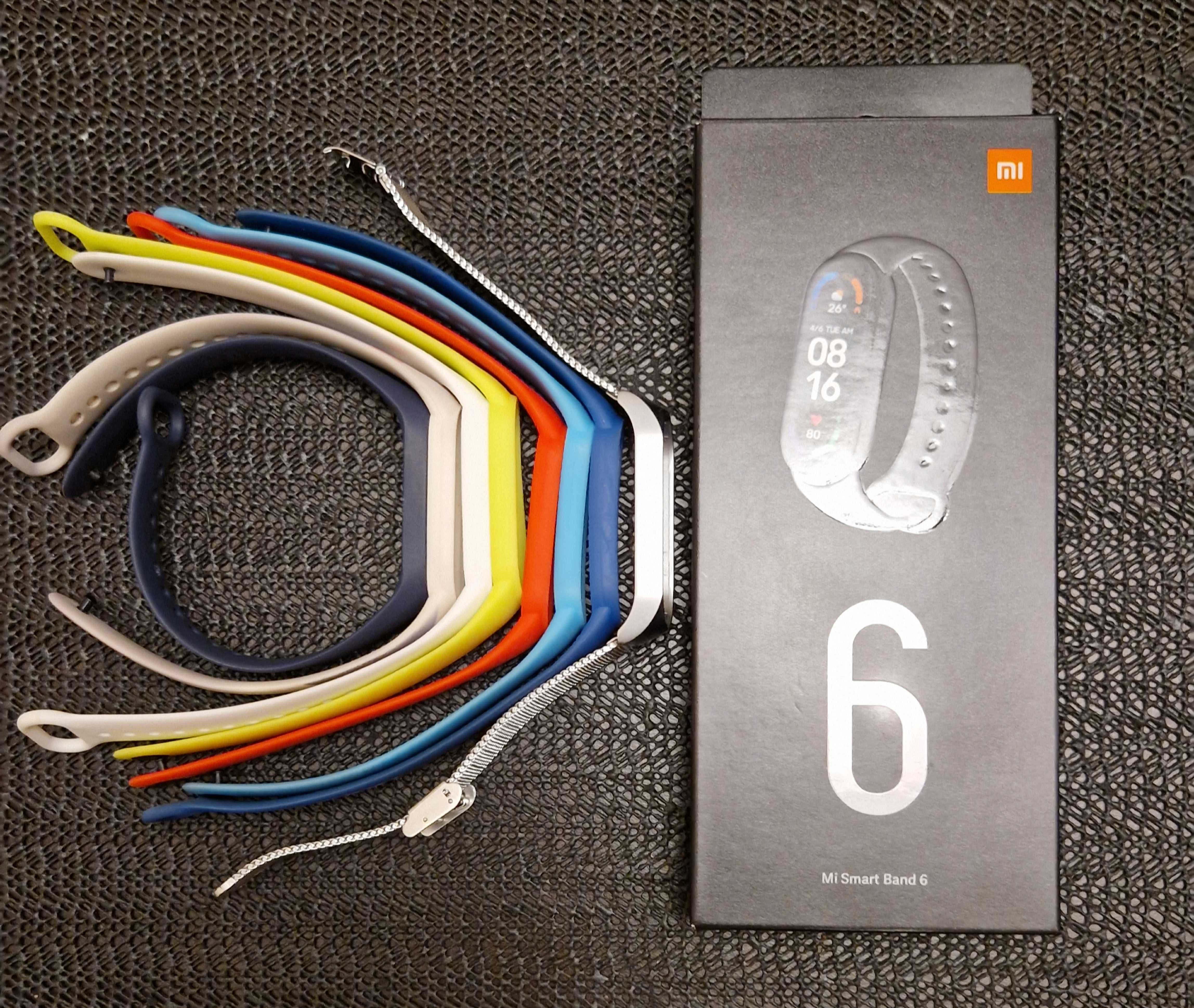 Xiaomi Mi Band 6 + 9 curele de schimb