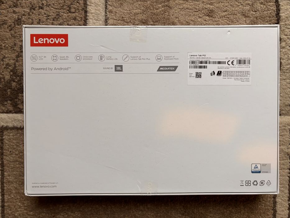 Tablet Lenovo P12, in garantie