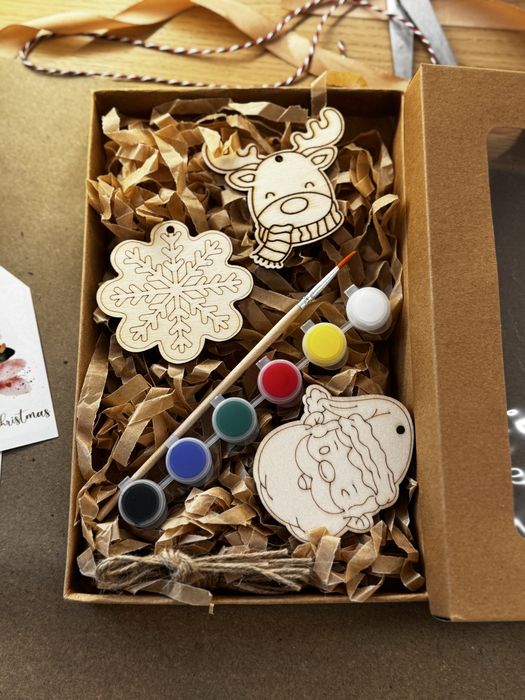 Kit creativ pictura copii +3 ani cadou Craciun