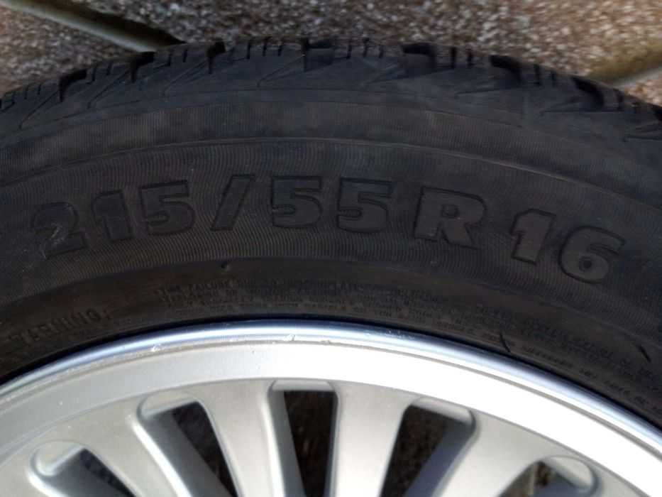 Оригинални алуминиеви джанти за BMW с зимни гуми Michelin