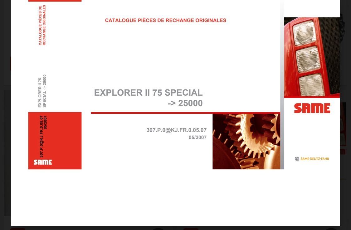 Manuale de  utilizare SAME EXPLORER 60, 70, 80 SPECIAL