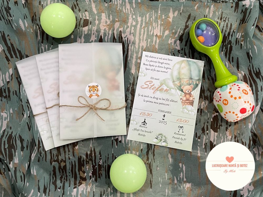 Invitatii nunta si botez