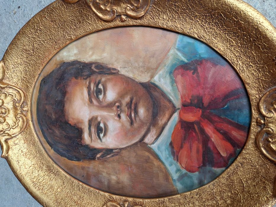 tablou pictura in ulei 53/43 cm