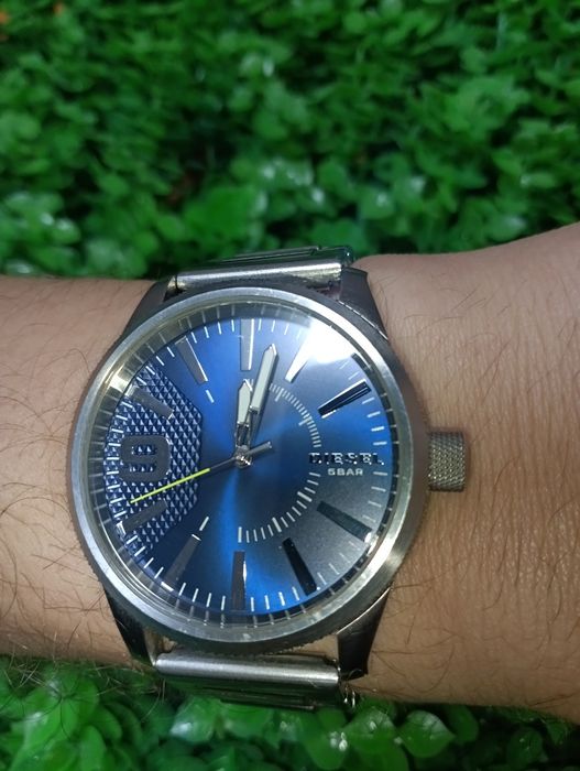 Масивен часовник Diesel Blue 5 Bar - 165 лв