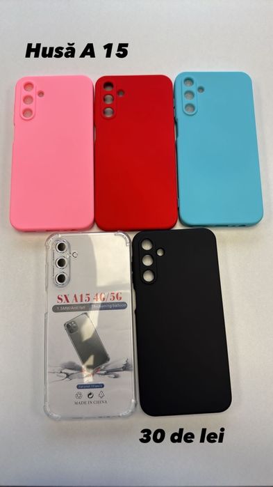 Folie, Husa, Incarcator, Cablu Samsung A15