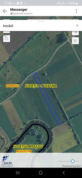 Teren arabil 1,1ha extravilan Baraolt pe DN 131B de la proprietar