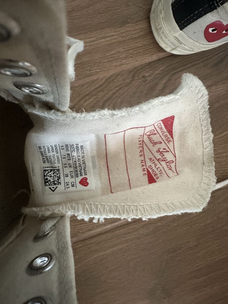 Comme des Garcons x Converse маратонки
