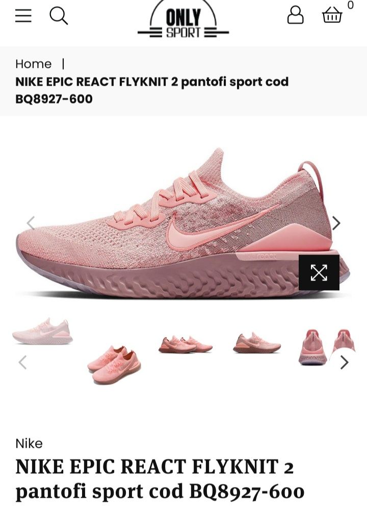 Pantofi sport Nike mărimea 39