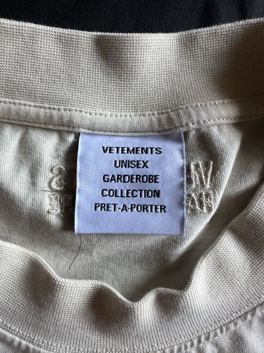 Vetements 100% оригинална тениска