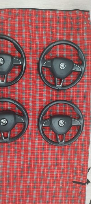 Volan skoda Octavia,Fabia, piele perforata