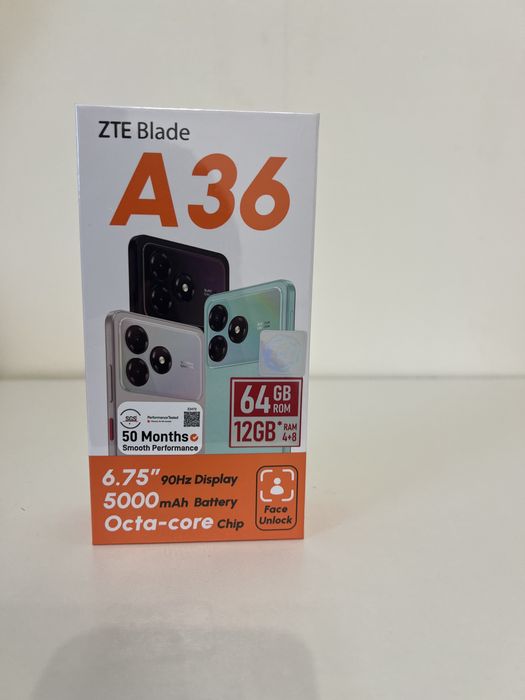 ZTE A36 новый смартфон