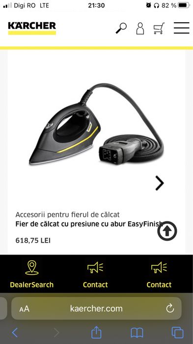 Fier calcat pt statie karcher