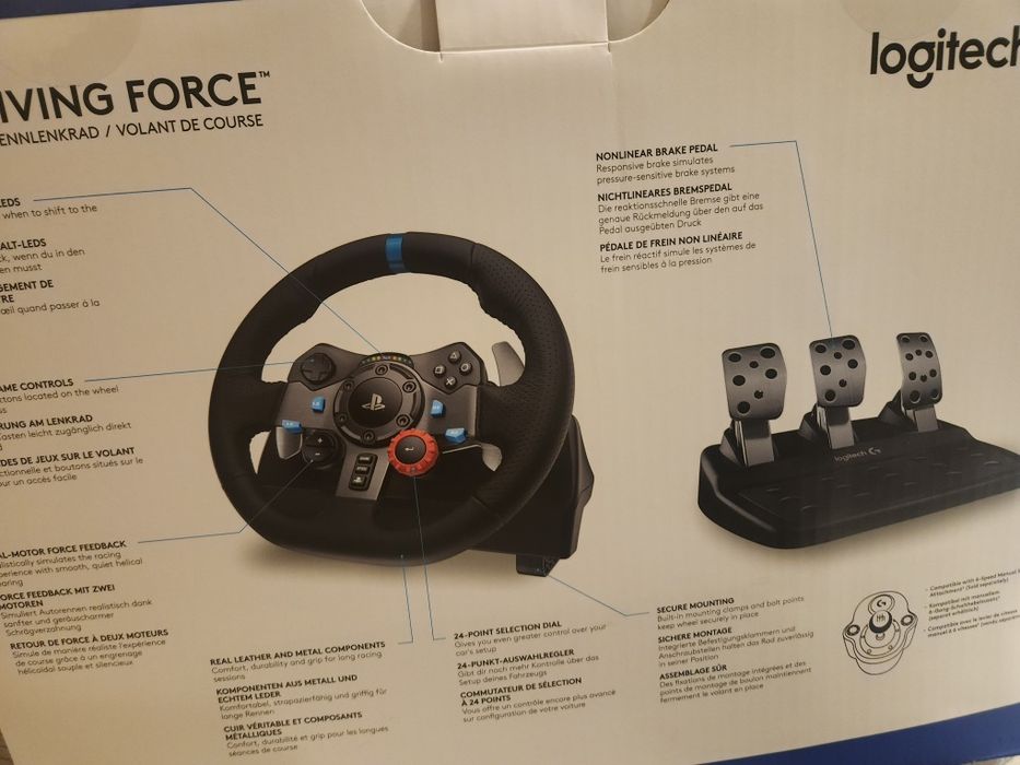 Волан Logitech g29 подходящ за пк и конзоли