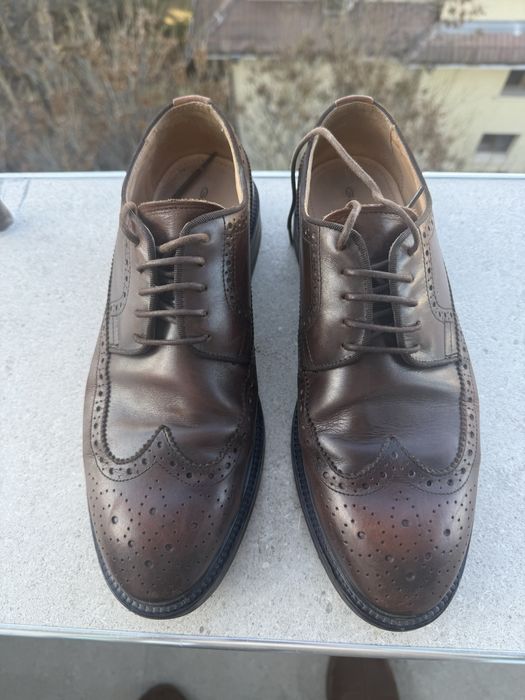 Кожени обувки Gant 43