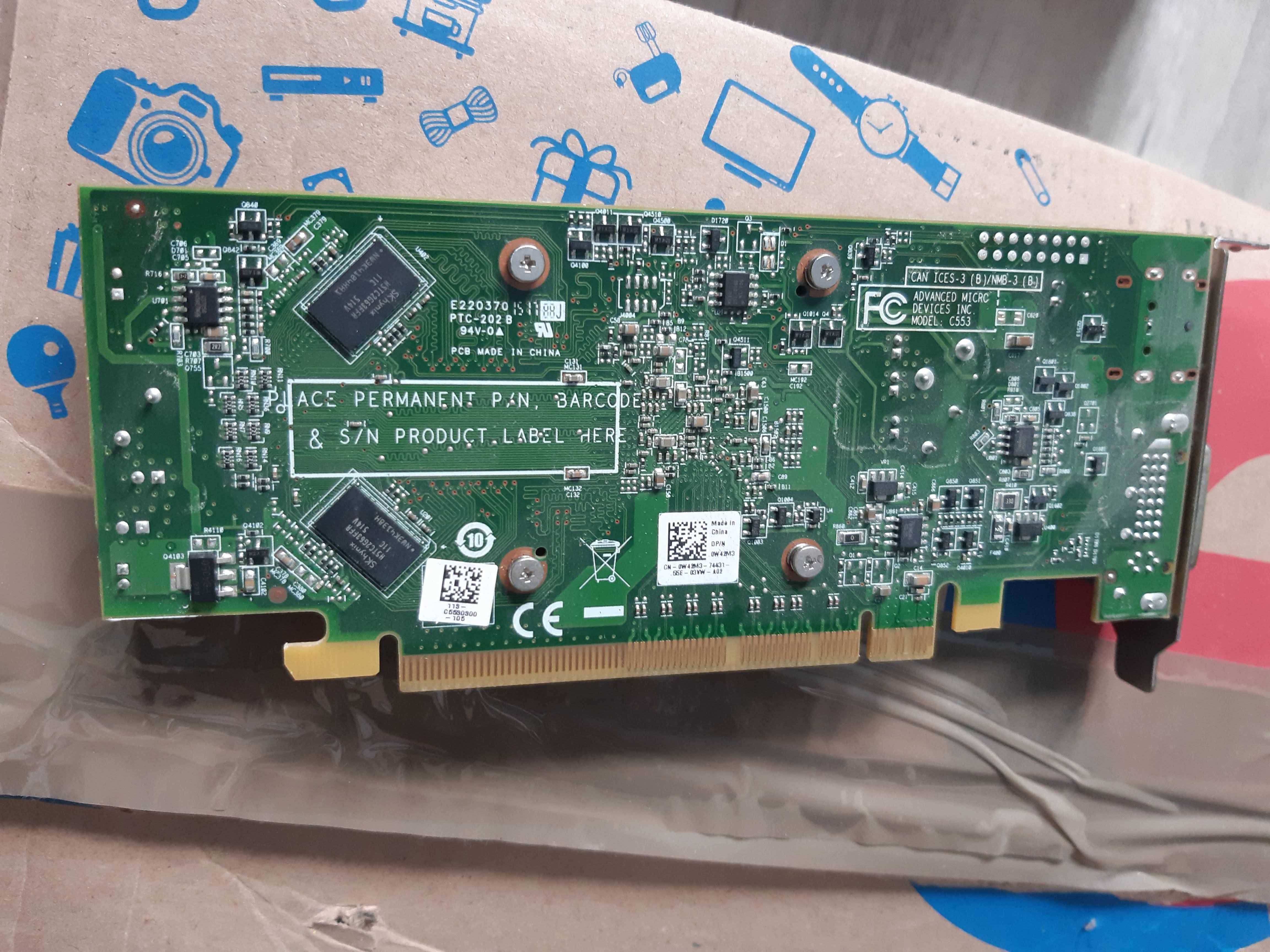 Placa video grafica PCI 1Gb AMD Radeon HD8490 C553 DisplayPort DVI-I