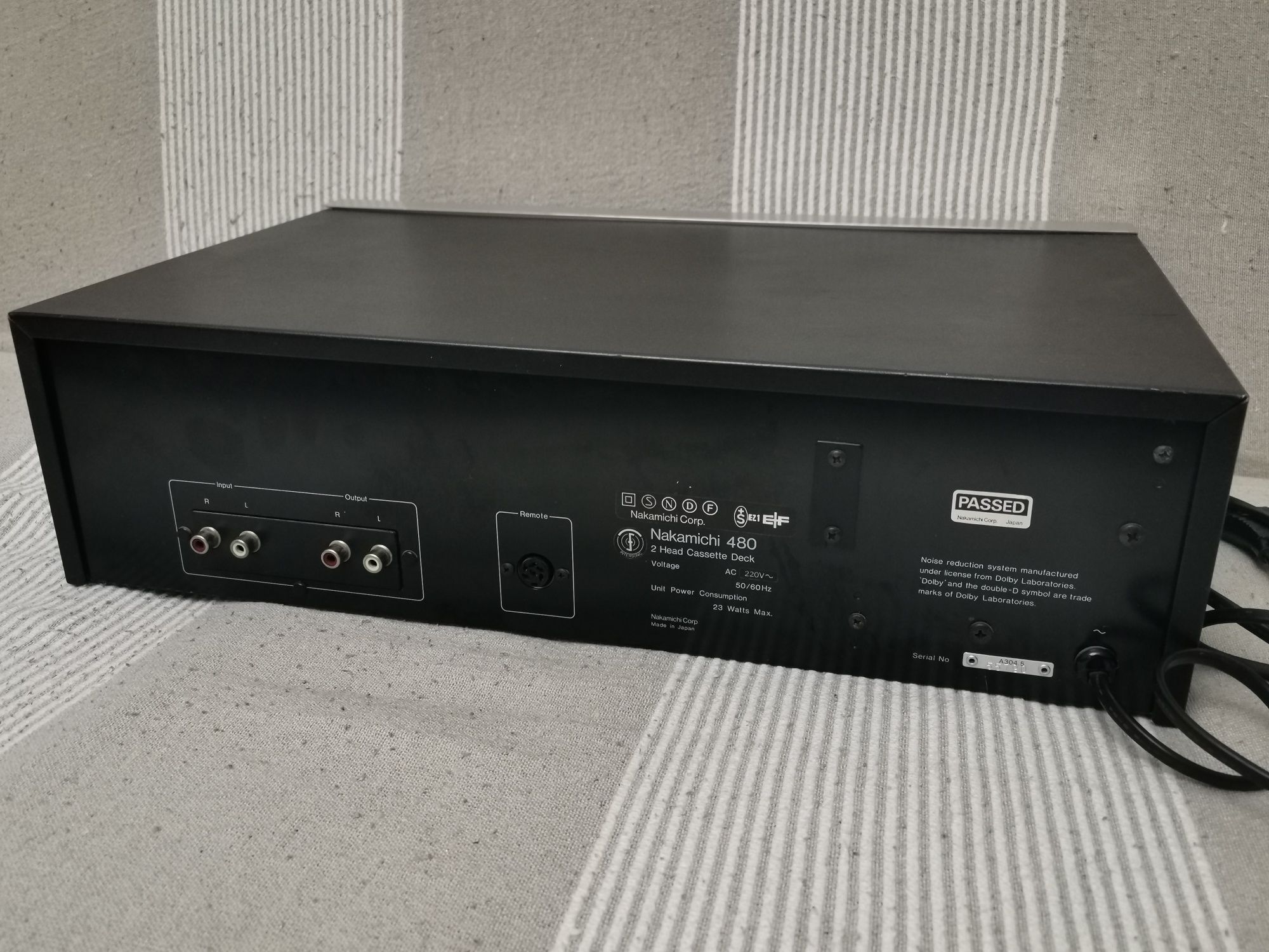 Casetofon deck Nakamichi 480
