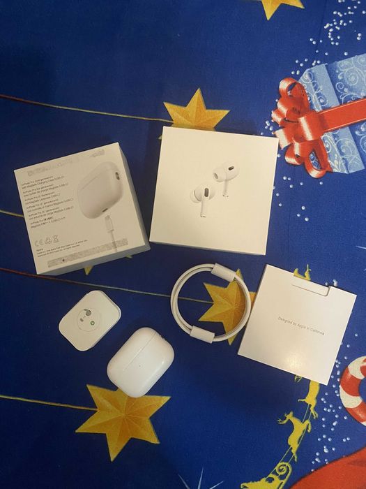 Apple AirPods Pro 2 originale – nefolosite, detin factura