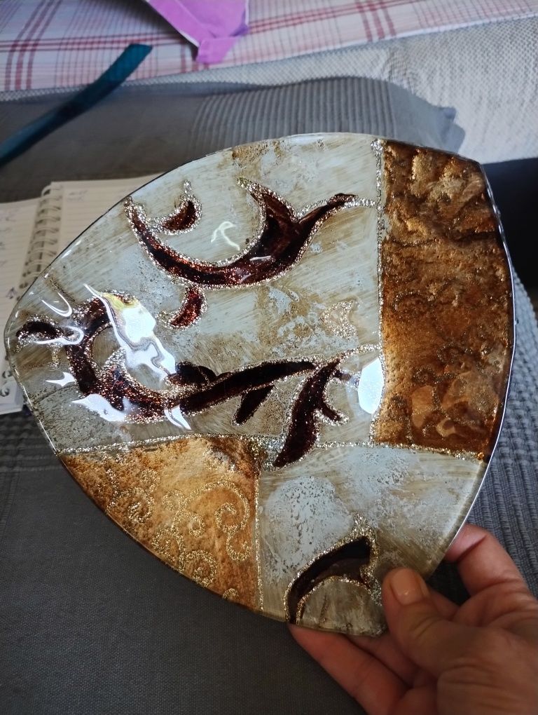 Декоративна чинийка и пепелник