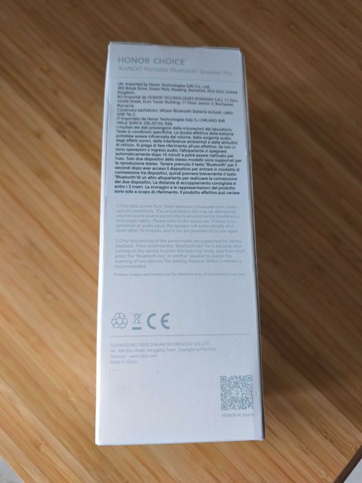 Boxă Bluetooth 30W Honor Choice Pro, baterie 12ore, sigilată, garantie