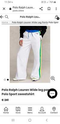 POLO Ralph Lauren Sport Wide Leg Pant M НОВО! ОРИГИНАЛ! Дамско Долнище